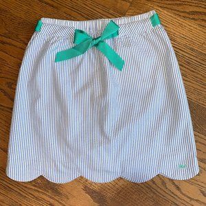 Vineyard Vines Seersucker Skirt
